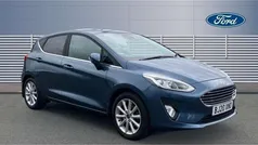 Blue Used 2020 Ford Fiesta Titanium Hatchback | £11,000 (Fair price)