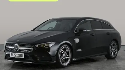 Used Mercedes CLA200 Shooting Brake AMG line 163 HP (119 kW) 2022 Black Estate