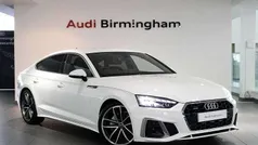 White Used 2022 Audi A5 Sportback S-Line Hatchback | £28,950 (A bit pricey)