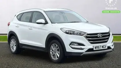 Używany Hyundai Tucson SE 177 KM (130 kW) 2017 Biały SUV