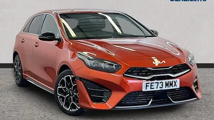 Used Kia Ceed GT-Line 160 HP (117 kW) 2023 Orange Hatchback