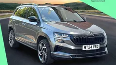 Graphite grey metallic Used 2024 Skoda Karoq SportLine SUV | £25,400 (Good price)