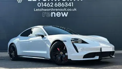 Used Porsche Taycan 500 kW (680 HP) 2020 White Sedan