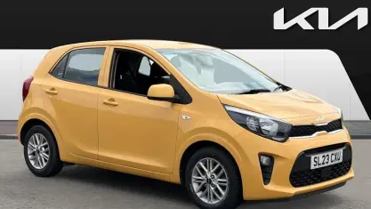 Used Kia Picanto 67 HP (49 kW) 2023 Yellow Hatchback