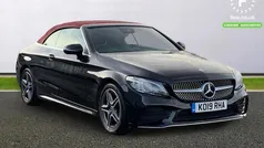Black Used 2019 Mercedes C300 AMG Line Premium Cabriolet | £20,299 (Good price)