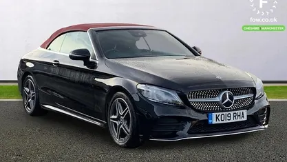 Black Used 2019 Mercedes C300 AMG Line Premium Cabriolet | £19,199 (Good price)