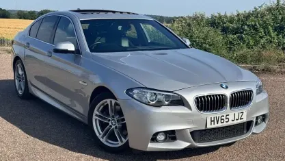 Used BMW 520 M Sport 190 HP (139 kW) 2015 Silver Sedan
