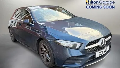 Blue Used 2019 Mercedes A180 Executive Hatchback | £14,150 (Fair price)