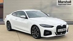 White Used 2022 BMW 420 M Sport Coupe | £27,654 (Fair price)