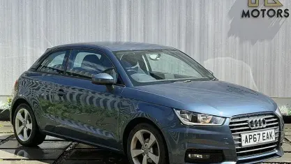 Used Audi A1 Sportback Sport 95 HP (69 kW) 2017 Blue Hatchback