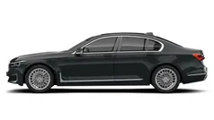 Black Used 2020 BMW 740 M Sport Sedan | £34,220 (Fair price)