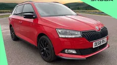 Red Used 2018 Skoda Fabia Monte Carlo Estate | £10,500 (Fair price)
