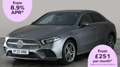 Grey Used 2020 Mercedes A250 AMG line Sedan | £16,412 (Good price)