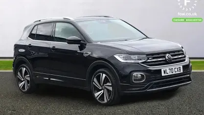Used VW T-Cross R-line 110 HP (80 kW) 2021 Black SUV