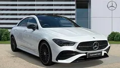 White Used 2023 Mercedes CLA180 AMG Line Premium Plus Sedan | £30,452 (Fair price)