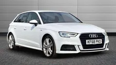Glacier white Used 2019 Audi A3 S-Line Hatchback | £15,850 (Fair price)