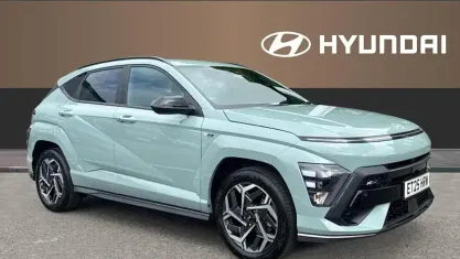 Used Hyundai Kona N Line 137 HP (100 kW) 2025 Green SUV