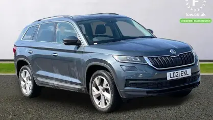 Used Skoda Kodiaq SE L 190 HP (139 kW) 2021 Grey SUV