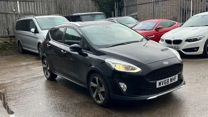 Used Ford Fiesta Active 101 HP (74 kW) 2018 Black Hatchback
