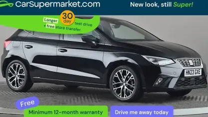 Usado Seat Ibiza XCELLENCE Lux 110 HP (80 kW) 2023 Preto Citadino