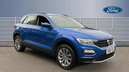 Blue Used 2019 VW T-Roc SE SUV | £12,694 (Fair price)