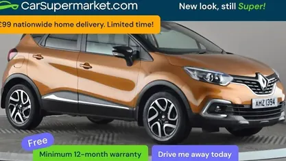 Used Renault Captur Iconic 90 HP (66 kW) 2019 Orange/black SUV