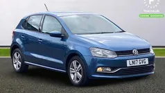 Blue Used 2017 VW Polo Edition Hatchback | £10,099 (Fair price)