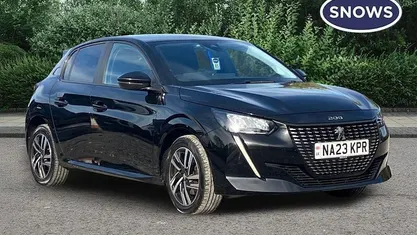 Used Peugeot 208 Active+ 102 HP (75 kW) 2023 Black Hatchback