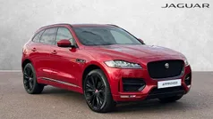 Red Used 2018 Jaguar F-Pace R-Sport SUV | £18,000 (Fair price)