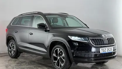Used Skoda Kodiaq SE L 150 HP (110 kW) 2021 Black SUV