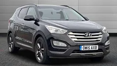 Black Used 2015 Hyundai Santa Fe Premium SE SUV | £14,990 (Fair price)