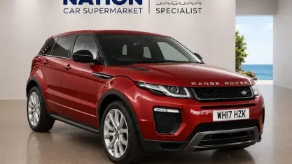 Used Land Rover Range Rover evoque HSE Dynamic 180 HP (132 kW) 2017 Red SUV