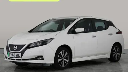 Used Nissan Leaf Acenta 110 kW (150 HP) 2019 White Hatchback