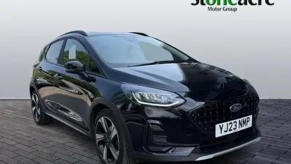 Used Ford Fiesta Active 125 HP (91 kW) 2021 Black Hatchback