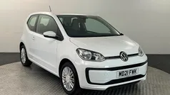 White Used 2021 VW up! Hatchback | £9,250 (Fair price)