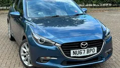 Blue Used 2017 Mazda 3 Inclusive Hatchback | £9,795 (Fair price)