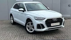White Used 2022 Audi Q5 S-Line SUV | £29,950 (Fair price)