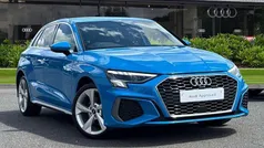 Blue Used 2022 Audi A3 e-tron S-Line Hatchback | £21,650 (Fair price)