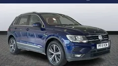 Blue Used 2018 VW Tiguan SE SUV | £14,450 (Fair price)