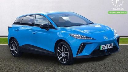 Używany MG MG4 EV Trophy 150 kW (204 KM) 2024 Niebieski Hatchback
