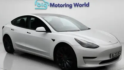 Used Tesla Model 3 Performance 461 kW (627 HP) 2022 White Sedan