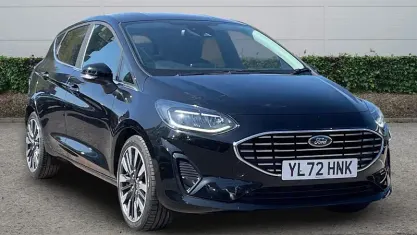 Used Ford Fiesta Titanium X 125 HP (91 kW) 2023 Black Hatchback