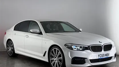 Used BMW 530 M Sport 265 HP (194 kW) 2019 White Sedan