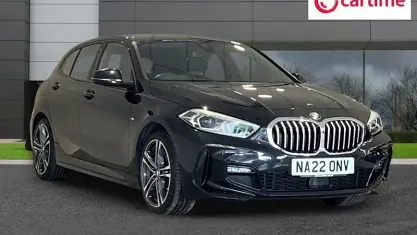 Used BMW 118 M Sport 136 HP (100 kW) 2022 Black Hatchback