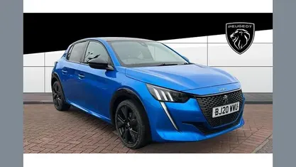 Blue Used 2020 Peugeot 208 GT-line Hatchback | £13,161 (Fair price)