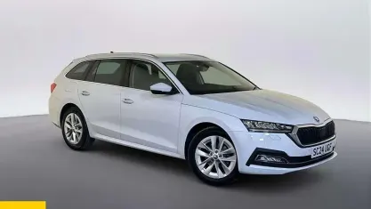 Used Skoda Octavia SE L 150 HP (110 kW) 2024 White Estate