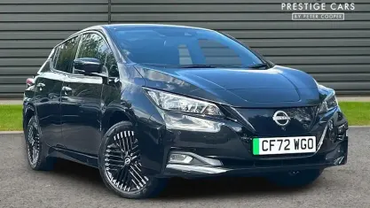 Used Nissan Leaf N-Connecta 110 kW (150 HP) 2022 Black Hatchback