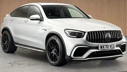 Used Mercedes GLC63 AMG AMG 476 HP (350 kW) 2019 Iridium silver SUV