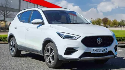 Used MG ZS Excite 106 HP (77 kW) 2023 White SUV