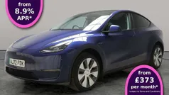 Blue Used 2022 Tesla Model Y Long Range SUV | £26,560 (Good price)